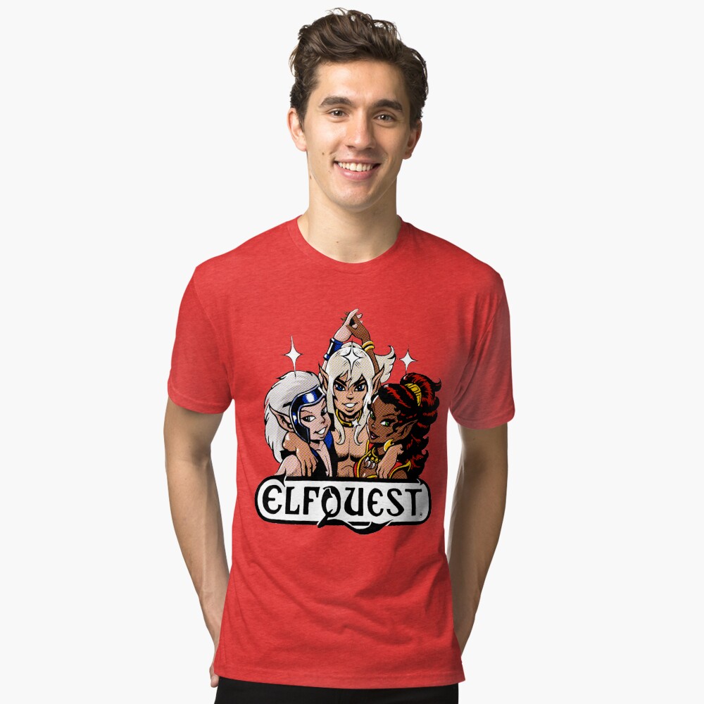 Item preview, Tri-blend T-Shirt designed and sold by elfquest.