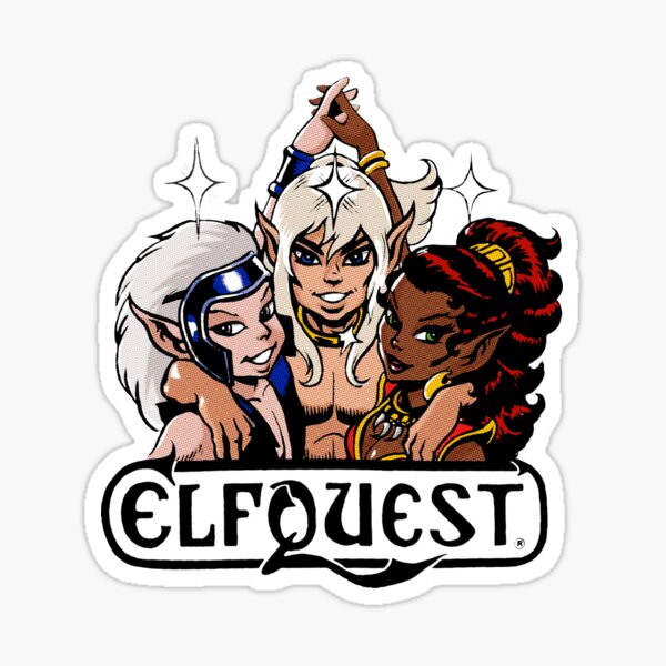 Elfquest: Retro Trio Sticker