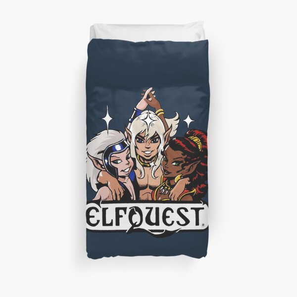 Elfquest: Retro Trio Duvet Cover
