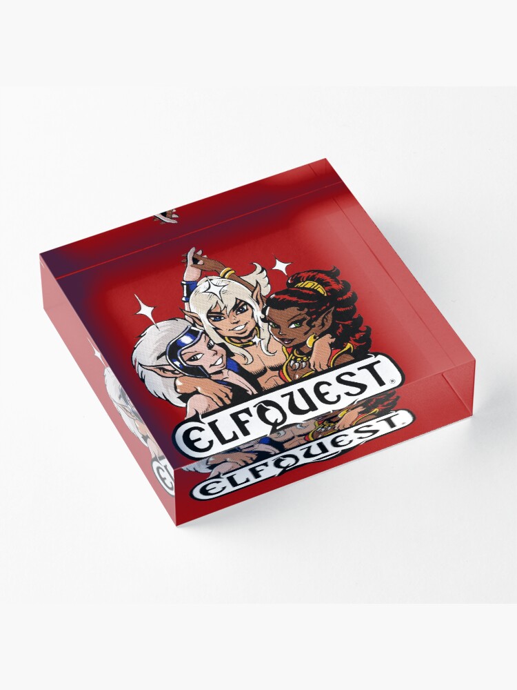 Alternate view of Elfquest: Retro Trio Acrylic Block