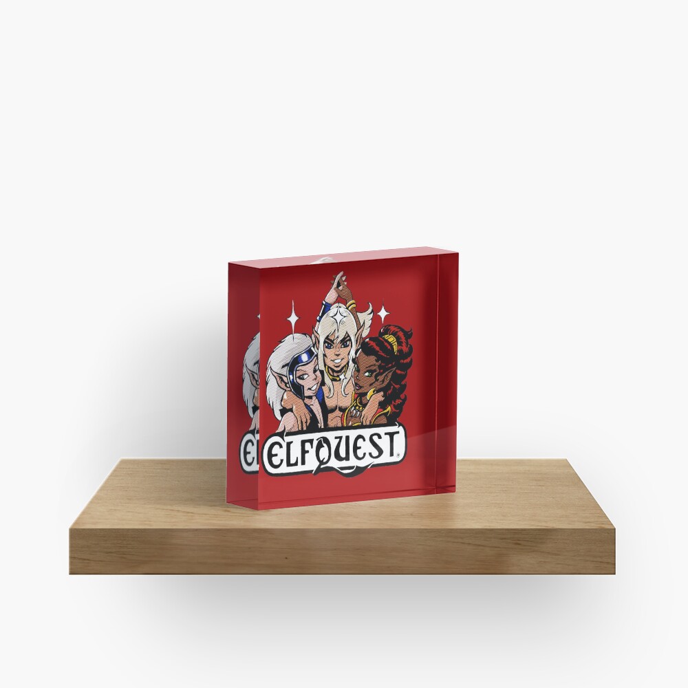 Elfquest: Retro Trio Acrylic Block