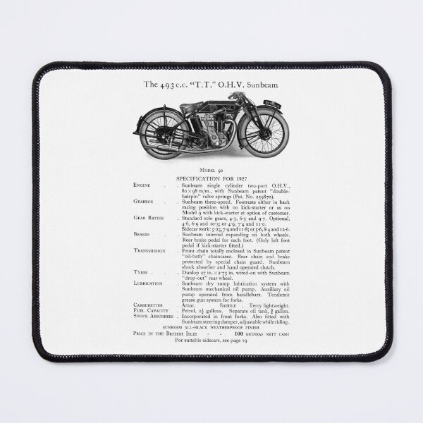 Item preview, Sunbeam motorbike catalogue 1927 designed and sold by Random Railways.
