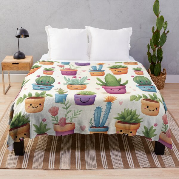 Item preview, Cute Cactus Water Colour Cartoon Style designed and sold by MuteluArtwork.