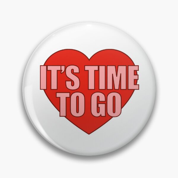 Item preview, It's Time To Go Heart designed and sold by Chesley Design.