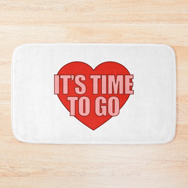 Item preview, It's Time To Go Heart designed and sold by Chesley Design.