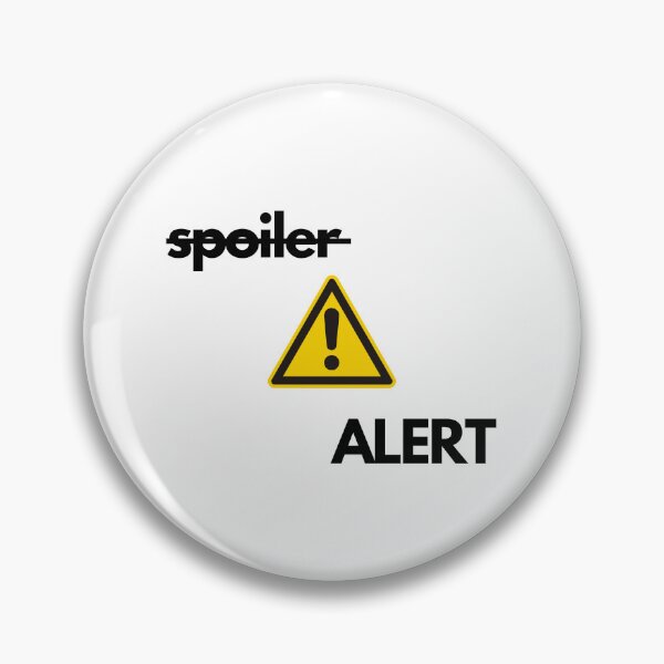Item preview, spoiler alert designed and sold by TayyarProduct.