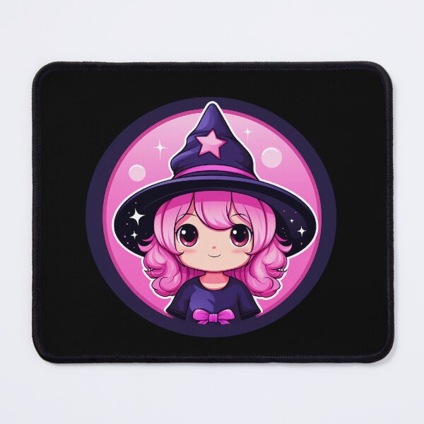Item preview, Pink Witch } Cute Cartoon Inspired Design designed and sold by Ashburnsmum2018.