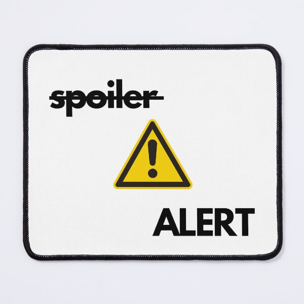 Item preview, spoiler alert designed and sold by TayyarProduct.