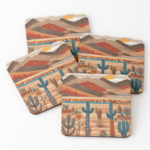 Item preview, Folk Art Desert designed and sold by LittleGoblinPrs.