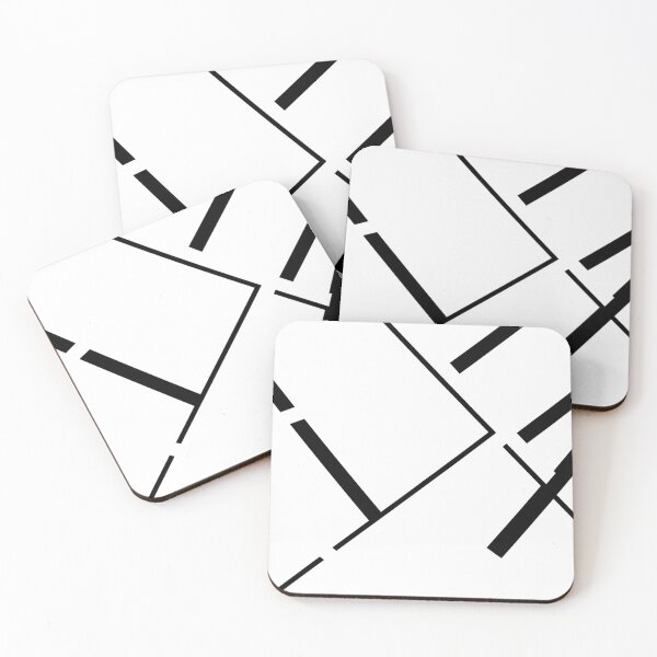 Item preview, Abstract Intersecting Black & White Lines designed and sold by N-Zi.