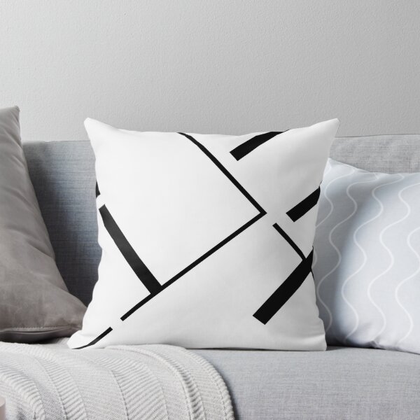 Item preview, Abstract Intersecting Black & White Lines designed and sold by N-Zi.