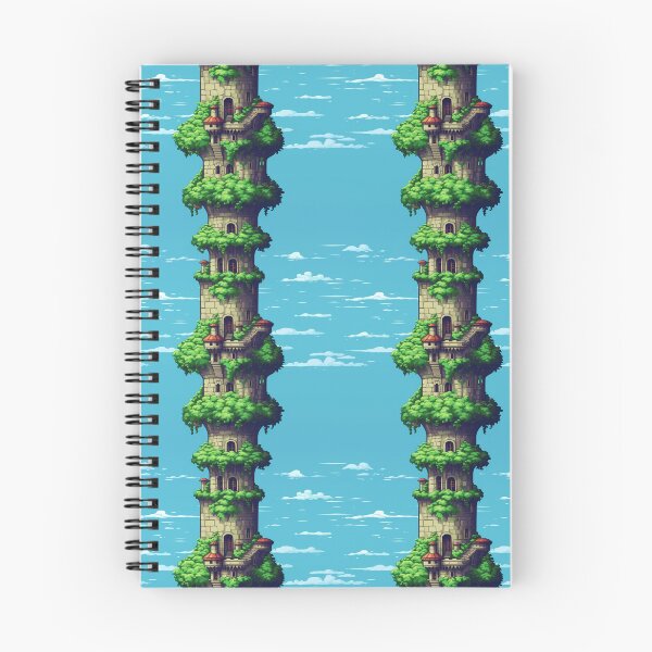Item preview, Never ending - Pixel tower designed and sold by PatentedPrints.