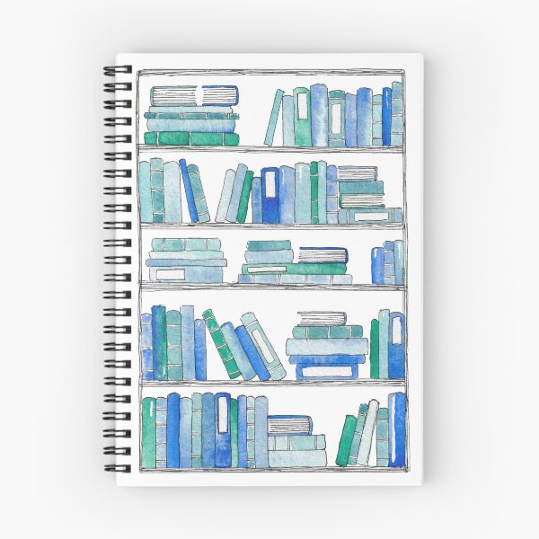 Item preview, Blue Bookcase designed and sold by Emma Mildred Cowell.