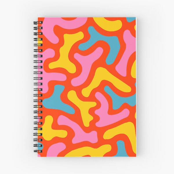 Item preview, Graphic Colorful Abstract Print - Red Pink Yellow Blue designed and sold by Jselz.