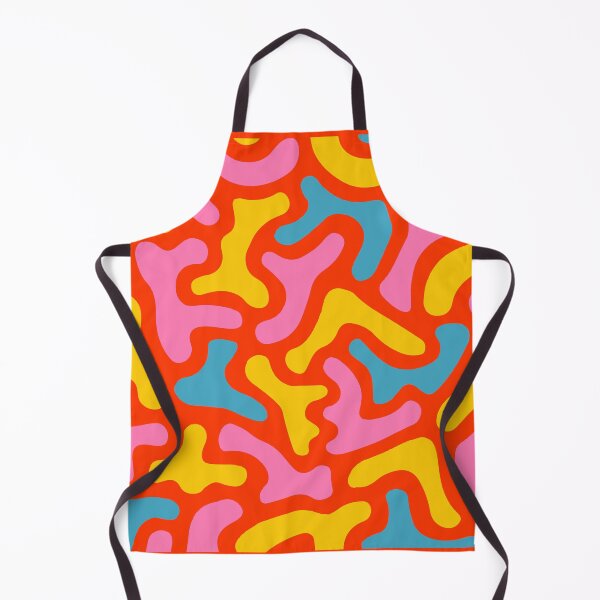 Item preview, Graphic Colorful Abstract Print - Red Pink Yellow Blue designed and sold by Jselz.