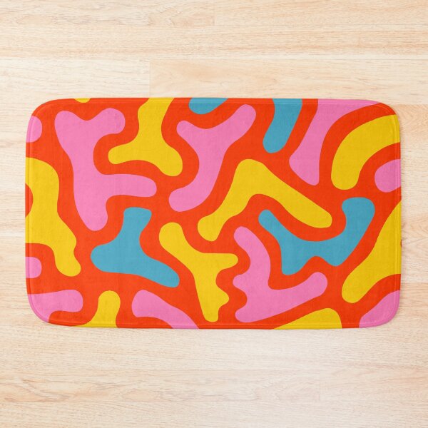 Item preview, Graphic Colorful Abstract Print - Red Pink Yellow Blue designed and sold by Jselz.