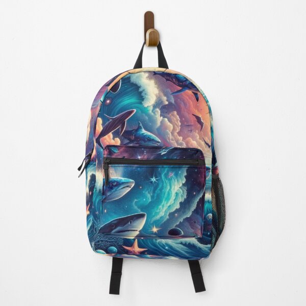 Item preview, Cosmic Ocean: Sharks and Whales in Space designed and sold by decmrArtistic.