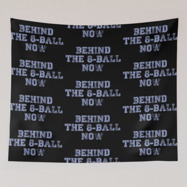 Item preview, Behind the 8 ball now billiard designed and sold by diego75bcn.