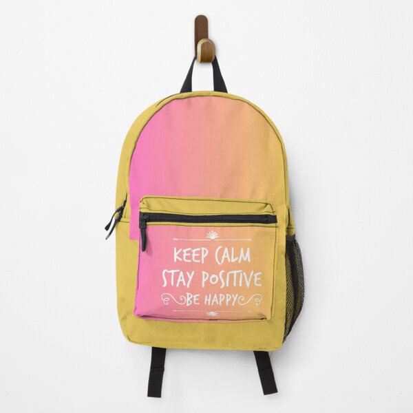 Item preview, Keep Calm Stay positive Be Happy designed and sold by TheRightHonMP.