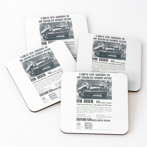Item preview, Classic Sunbeam Tiger Car Advert designed and sold by Random Railways.