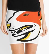 Bull Terrier Dog Mascot Mini Skirt