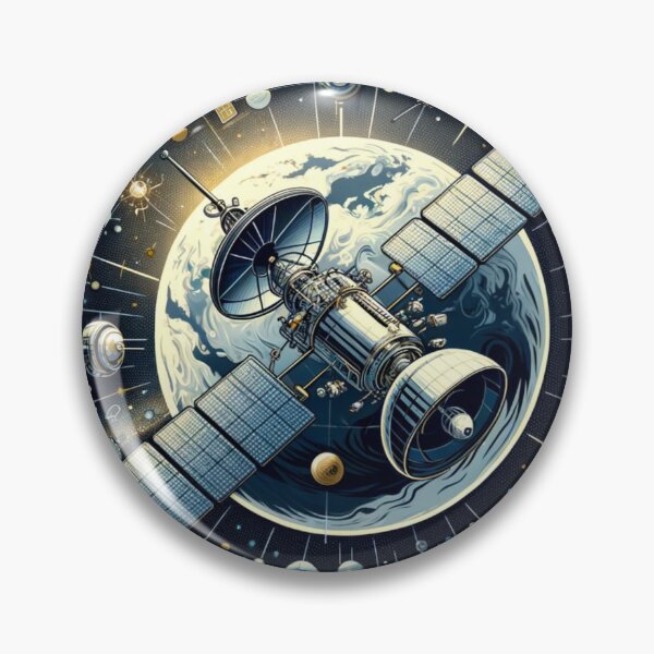 Item preview, Orbiting Satellites: Earth's Companions designed and sold by decmrArtistic.