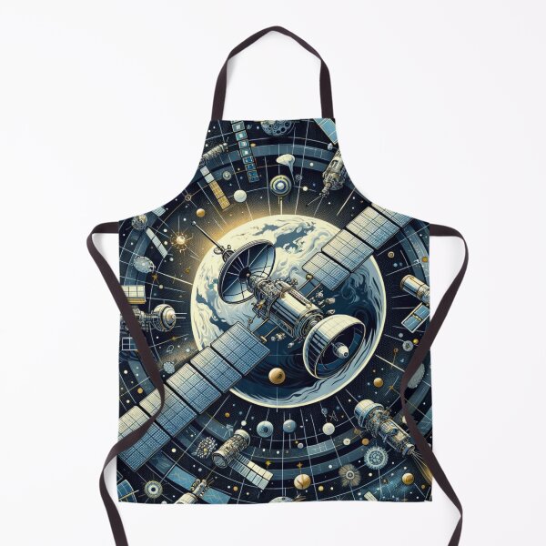 Item preview, Orbiting Satellites: Earth's Companions designed and sold by decmrArtistic.