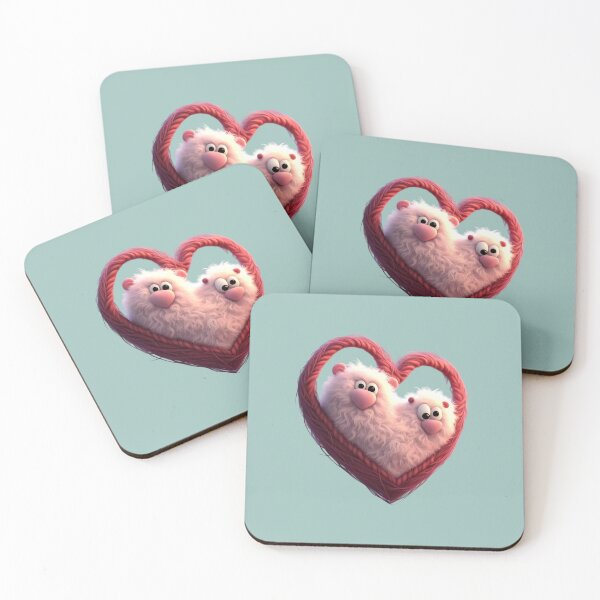 Item preview, Cute Fuzzy Heart  designed and sold by Digiheart.