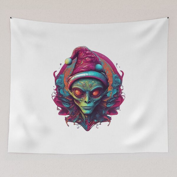 Item preview, Alien Santa designed and sold by likbatonboot.