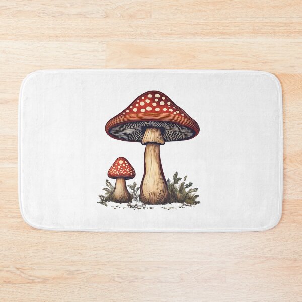 Item preview, Folksy Mushrooms designed and sold by LittleGoblinPrs.