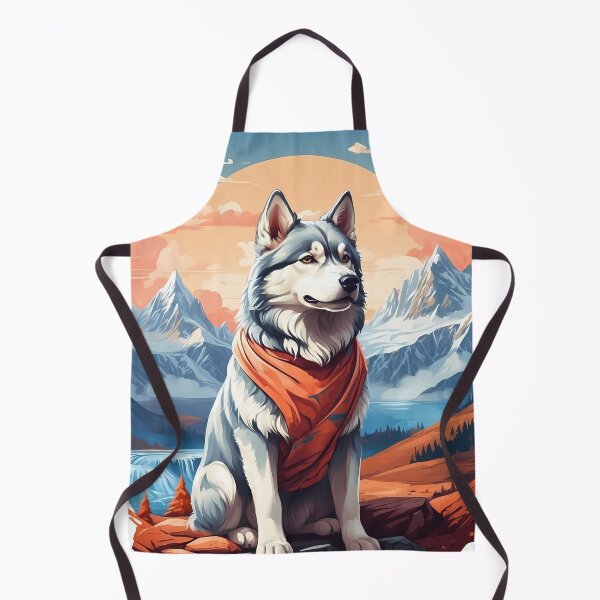 Item preview, Portrait of a cute dog sitting in the outdoor designed and sold by wplamkung.