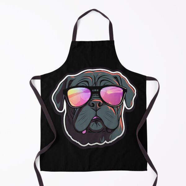 Aperçu de l'œuvre Silly Glasses Mastiff créée et vendue par CUTEDOGGIEZ.