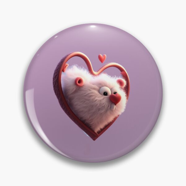 Item preview, Cute Fuzzy Heart  designed and sold by Digiheart.