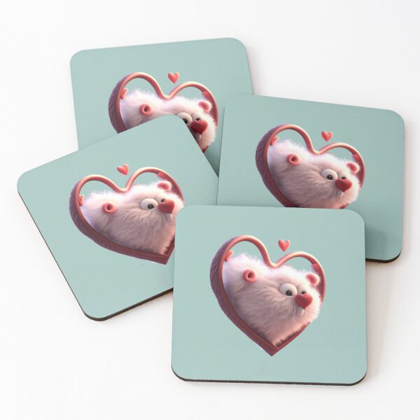 Item preview, Cute Fuzzy Heart  designed and sold by Digiheart.