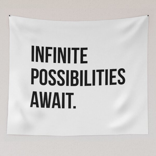 Item preview, Infinite possibilities await.  designed and sold by Enchantedbox.