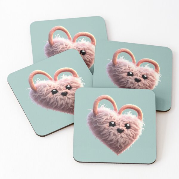 Item preview, Cute Fuzzy Heart  designed and sold by Digiheart.