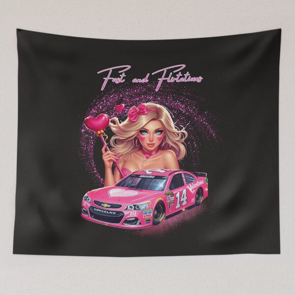Item preview, Valentine's Day cupids race car designed and sold by SeeingBeyond.