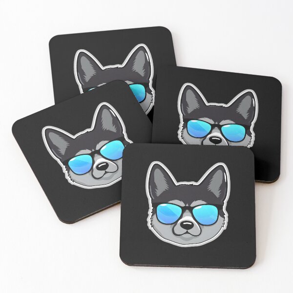 Item preview, Norwegian Elkhound in Cool Sunglasses designed and sold by CUTEDOGGIEZ.