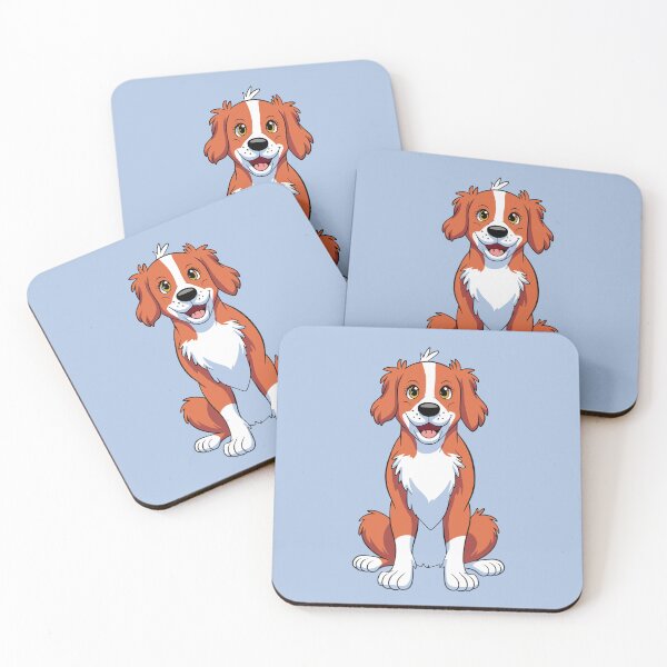 Item preview, Nova Scotia Duck Tolling Retriever Cartooned Cuteness designed and sold by EmeraldeaArt.