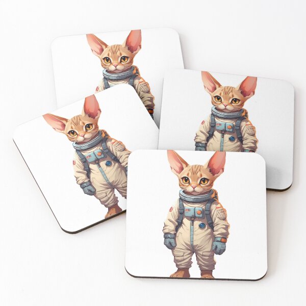 Item preview, astronaut cat in space designed and sold by wplamkung.