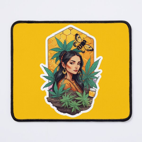 Item preview, Honeycomb Octagon Bee Pollination Native Woman Modern. Medicine designed and sold by wojysmokes.