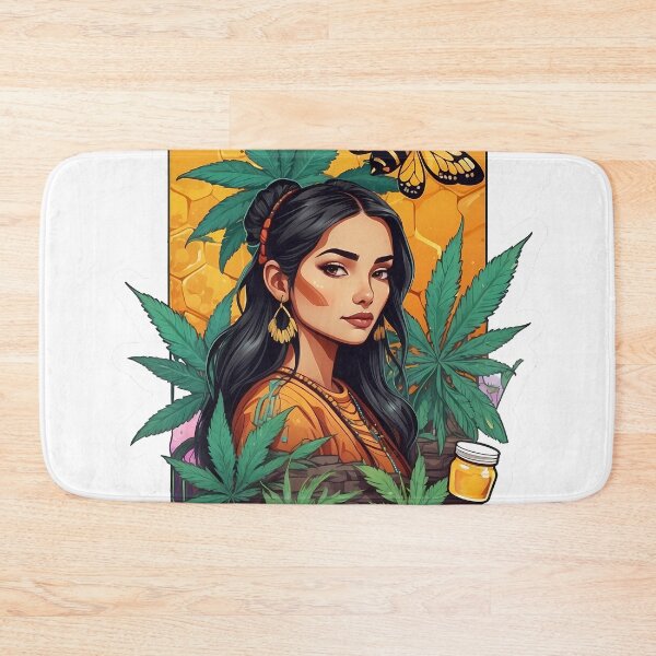 Item preview, Honeycomb Octagon Bee Pollination Native Woman Modern. Medicine designed and sold by wojysmokes.