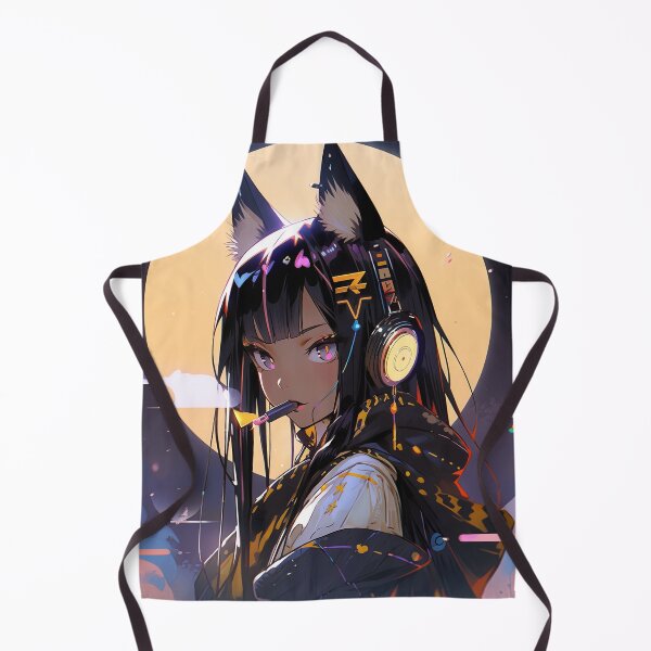 Item preview, Moonlit Beauty Futuristic Egyptian Anime Girl designed and sold by bubblegoth.