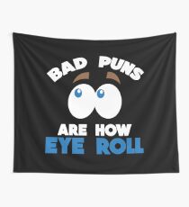 Funny Pun Joke Apparel Wall Tapestry