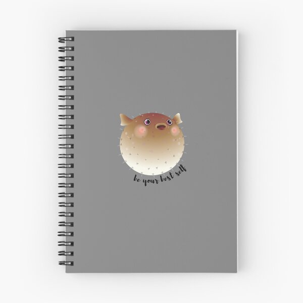 Item preview, A puffer fish with the saying be your best self designed and sold by stayfreshbyme.