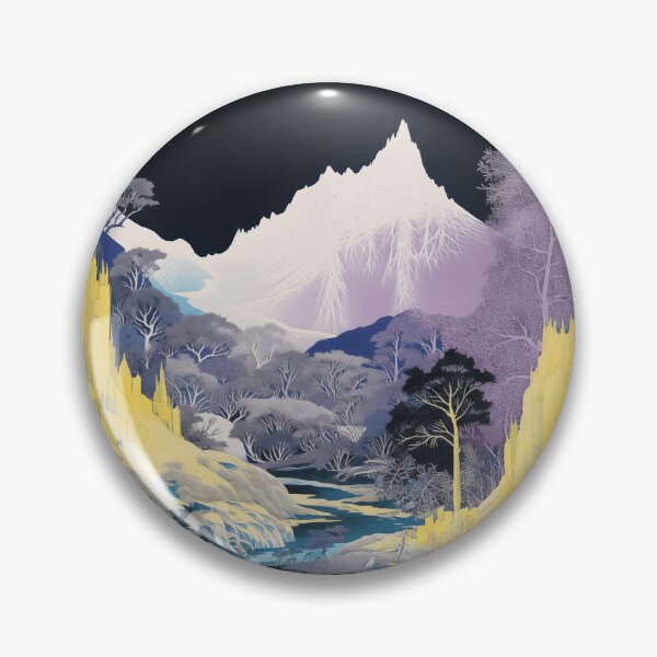 Item preview, Negative Effect Landscape of Nature and Mountains designed and sold by Je-we.
