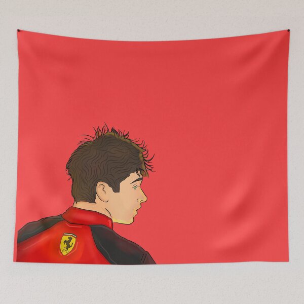 Item preview, Charles Leclerc 16 Ferrari  designed and sold by artistbarcagirl.