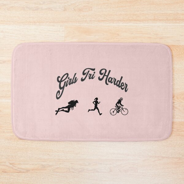 Item preview, Triathlete Girls Tri Harder Triathlon  designed and sold by Isanoe.