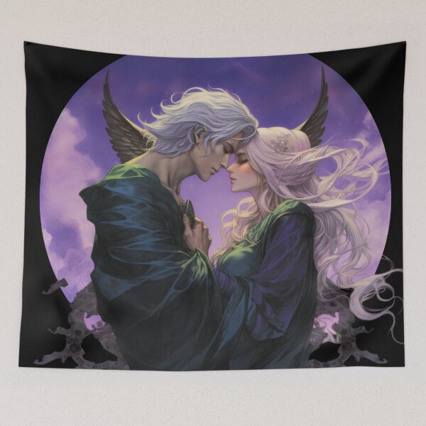 Item preview, Embrace of the Celestial Twilight designed and sold by oanaunciuleanu.
