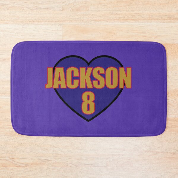 Aperçu de l'œuvre Lamar Jackson Coeur créée et vendue par Chesley Design.